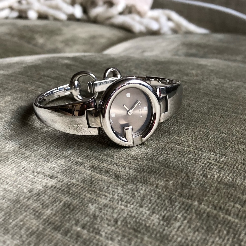 Gucci Swiss Guccissima Bracelet Watch